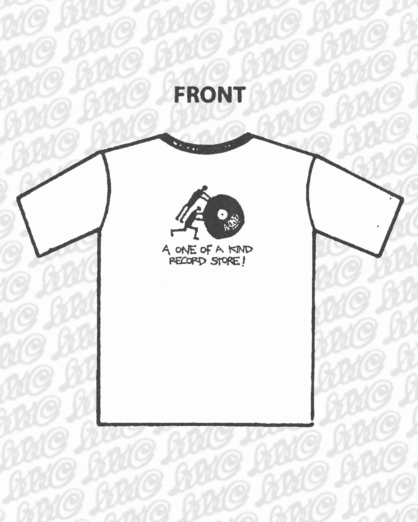A-One Records Graphic Tee, image 4