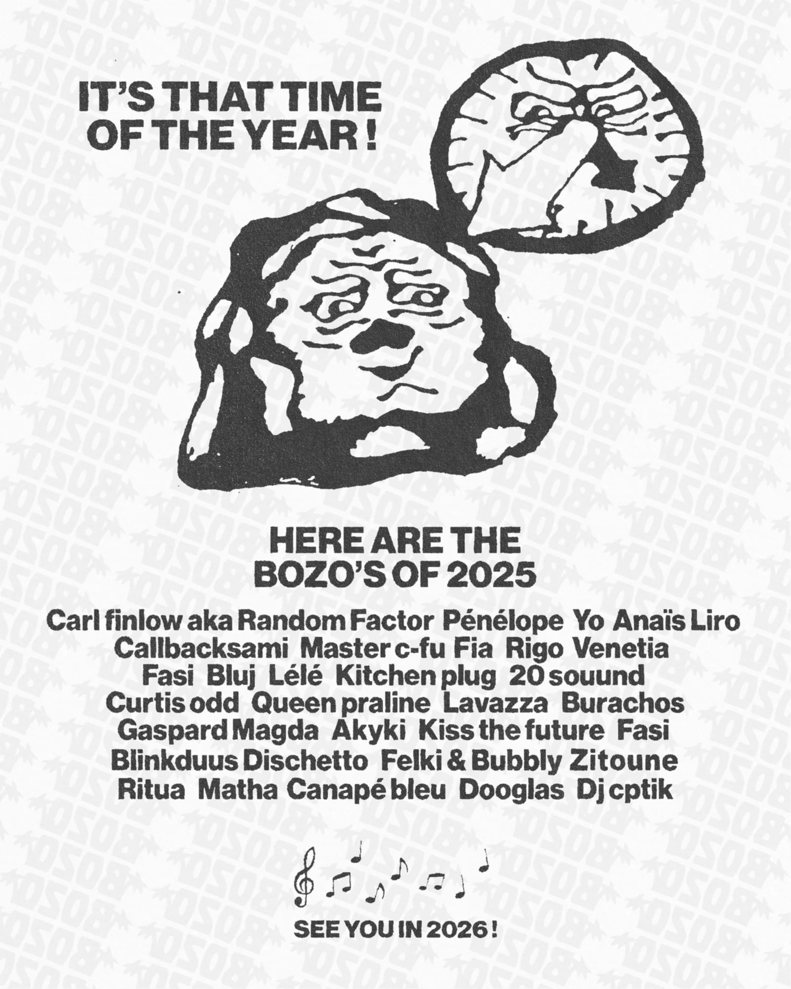 Bozo's of 2025, image 1
