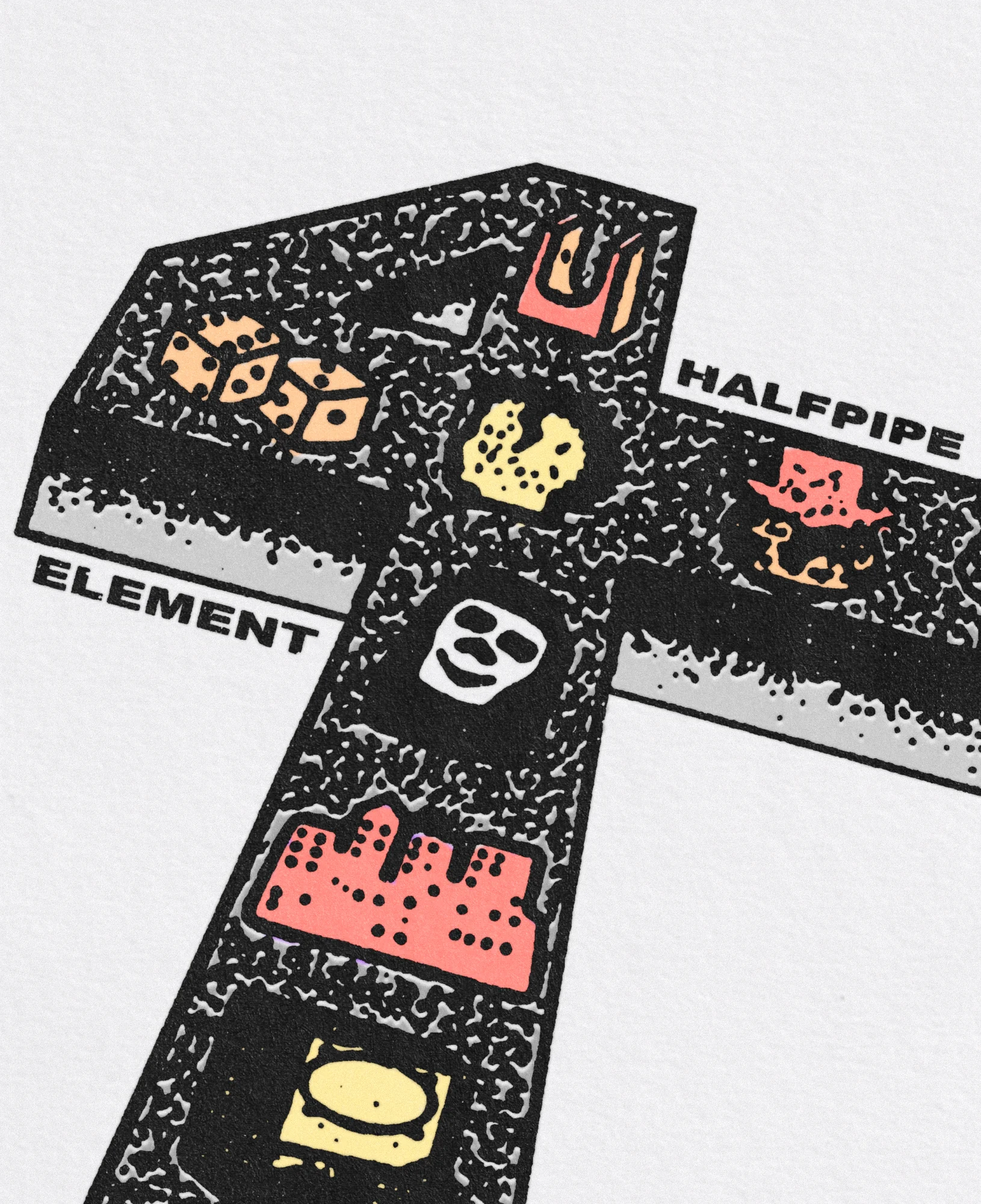 Element Skateboards x Halfpipe Records, image 2