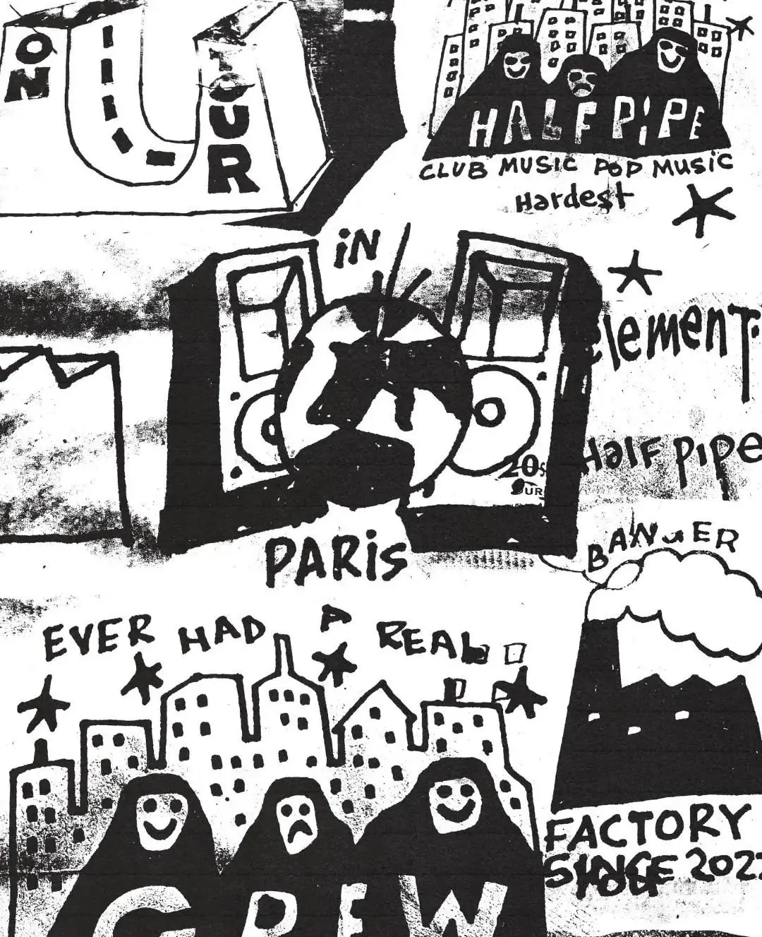 Element Skateboards x Halfpipe Records, image 3