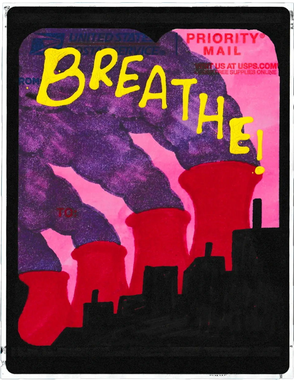 Mail Stickers Illustration, image 3