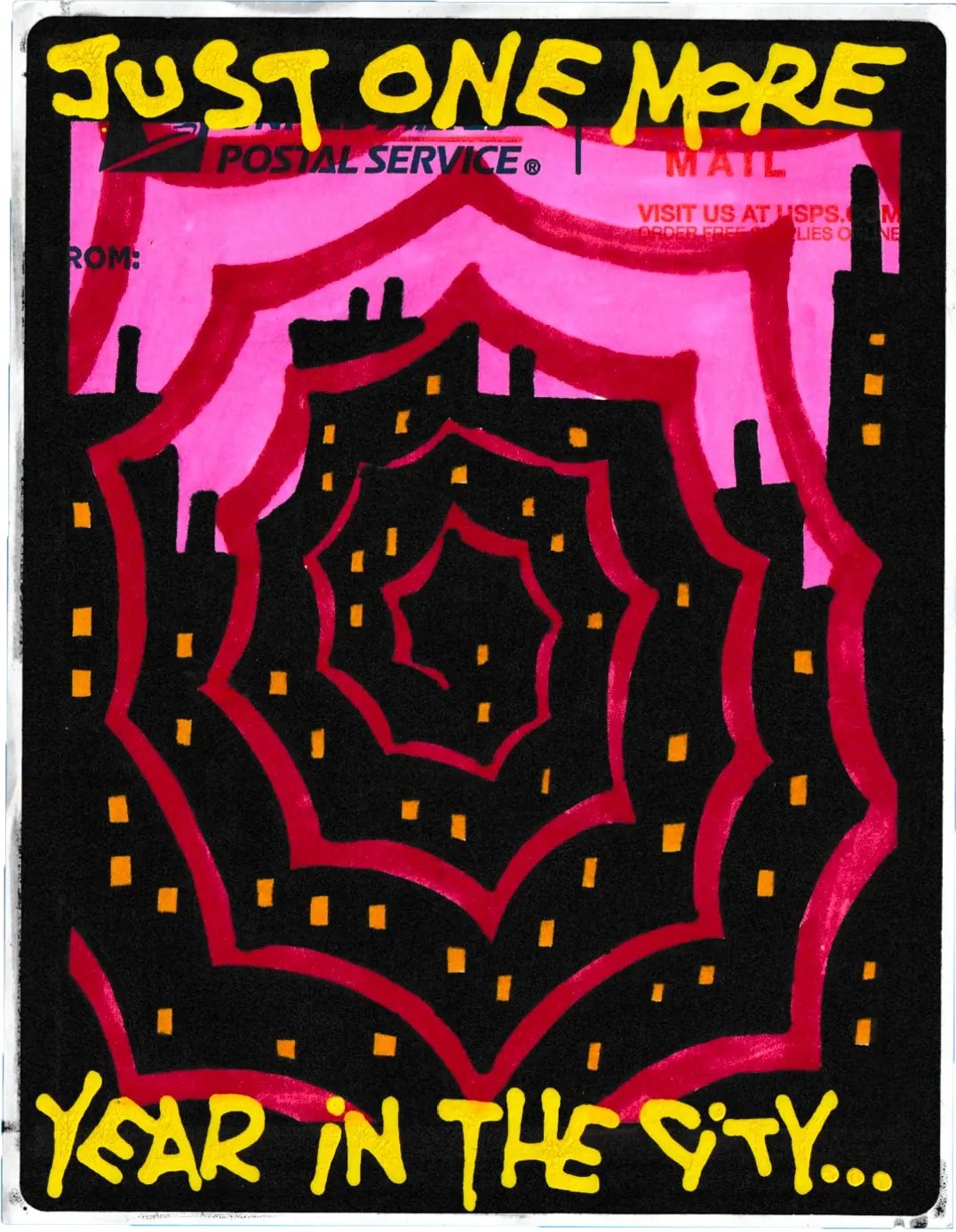 Mail Stickers Illustration, image 4